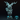 Digital render of the Lady of the Grove bust by Witchsong Miniatures — an unpainted grey resin display bust depicting a masked female figure with branching antlers, flowing hair entwined with roses, and armour sculpted from bark and leaves, mounted on a decorative stone plinth, shown against a dark background with teal atmospheric lighting