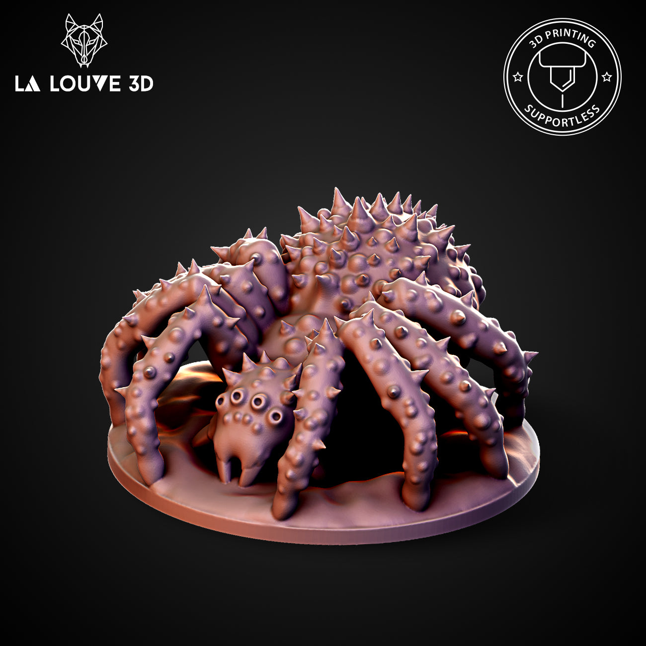 Giant Spider by La Louve 3D