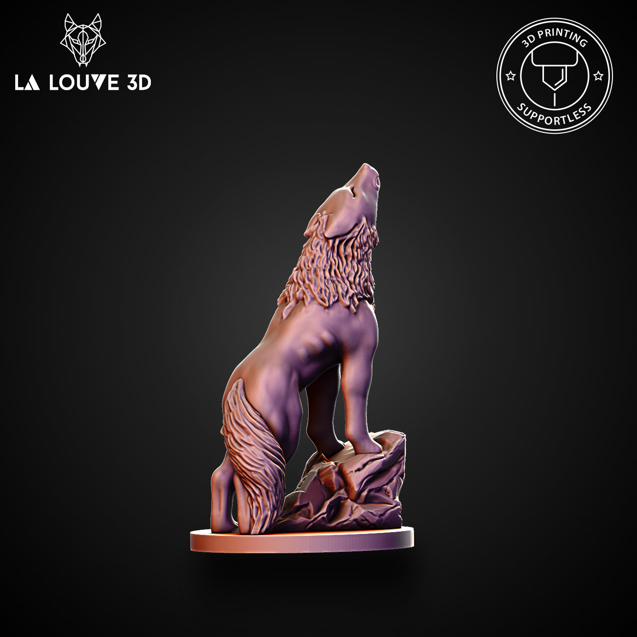 Common Wolf by La Louve 3D