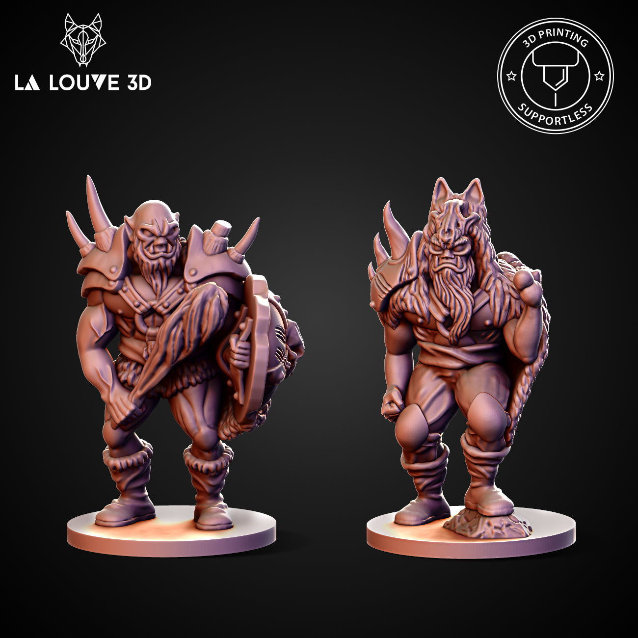 Orcs by La Louve 3D