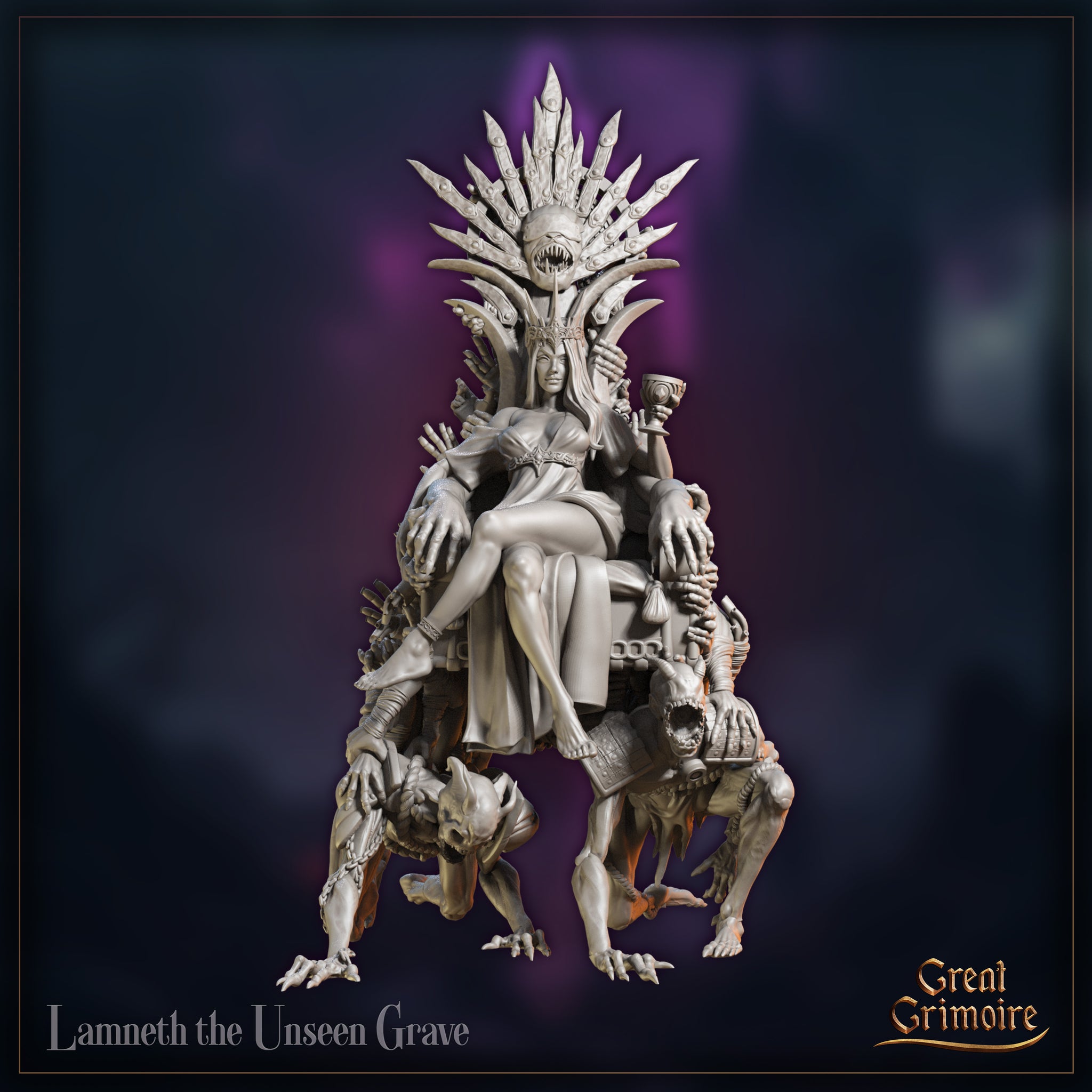 Lamneth the Unseen Grave by Great Grimoire