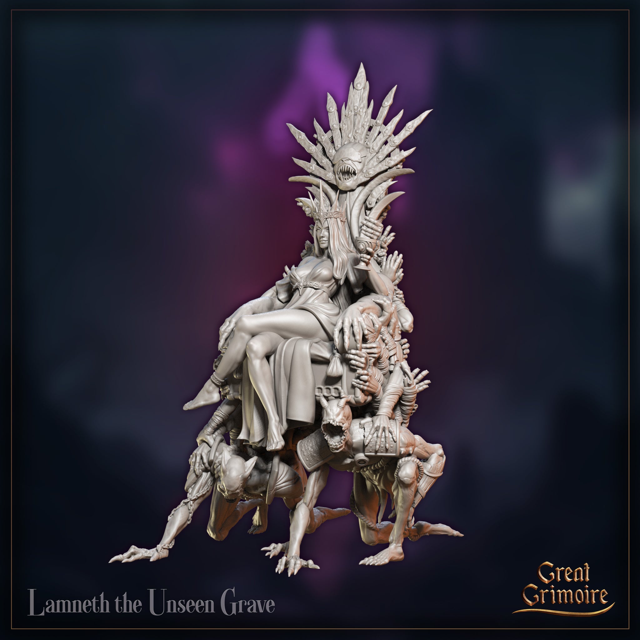 Lamneth the Unseen Grave by Great Grimoire