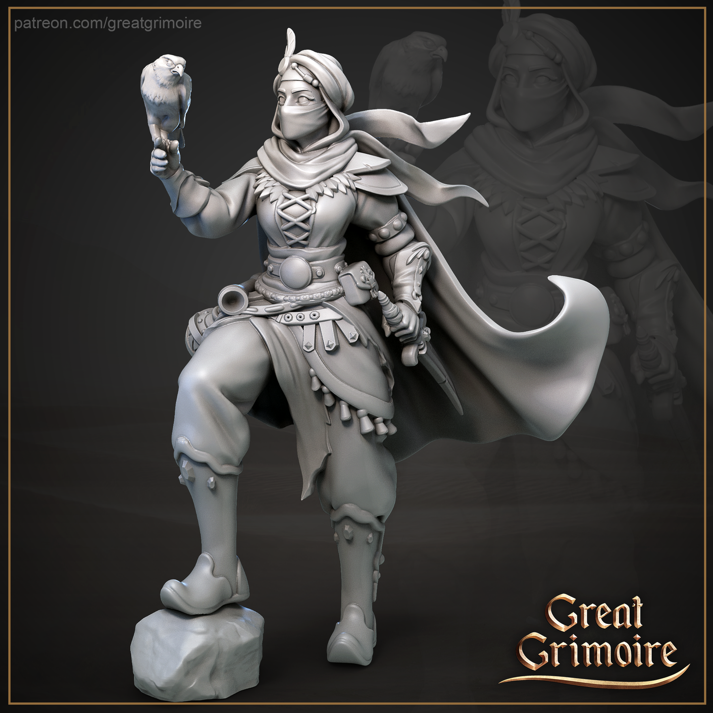 Leader of the Desert Mercenaries by Great Grimoire