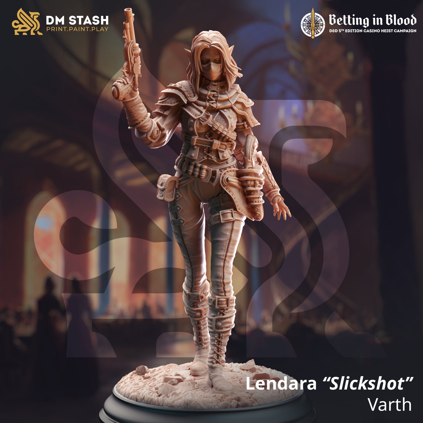 Gunslinger (Lendara "Slickshot" Varth) by DM Stash