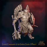Leonai, Commander of the Golden Cloaks - Birdfolk Fighter by Great Grimoire