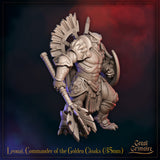 Leonai, Commander of the Golden Cloaks - Birdfolk Fighter by Great Grimoire