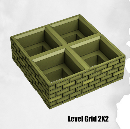 Toxic Sewers Level Grids by Dungeon Blocks