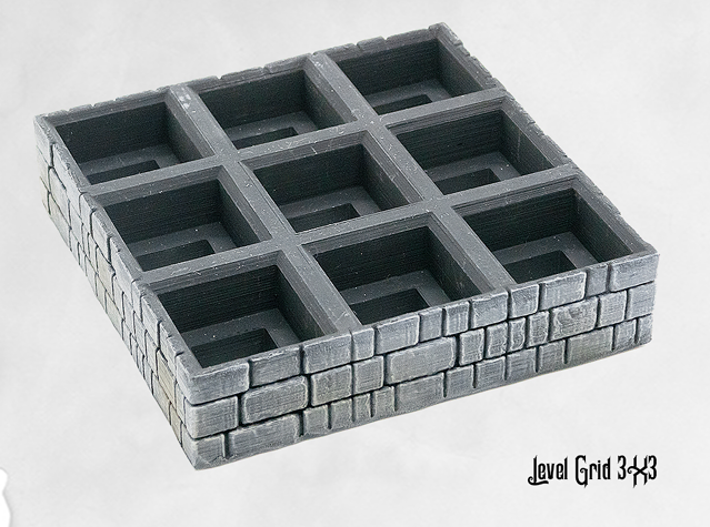 Ultimate Dungeon Level Grids by Dungeon Blocks