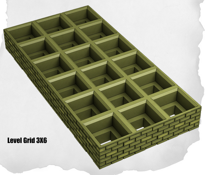 Toxic Sewers Level Grids by Dungeon Blocks