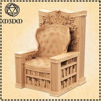 Library Throne by Mia Kay M3DM