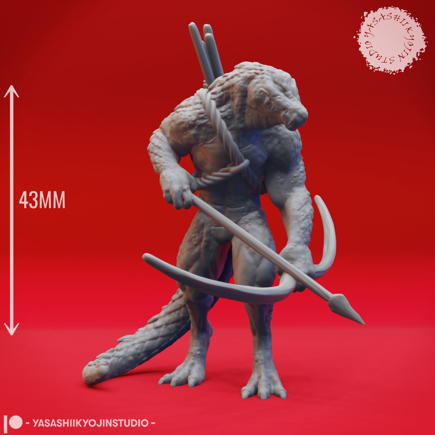 Lizardfolk 04 by Yasashii Kyojin Studios