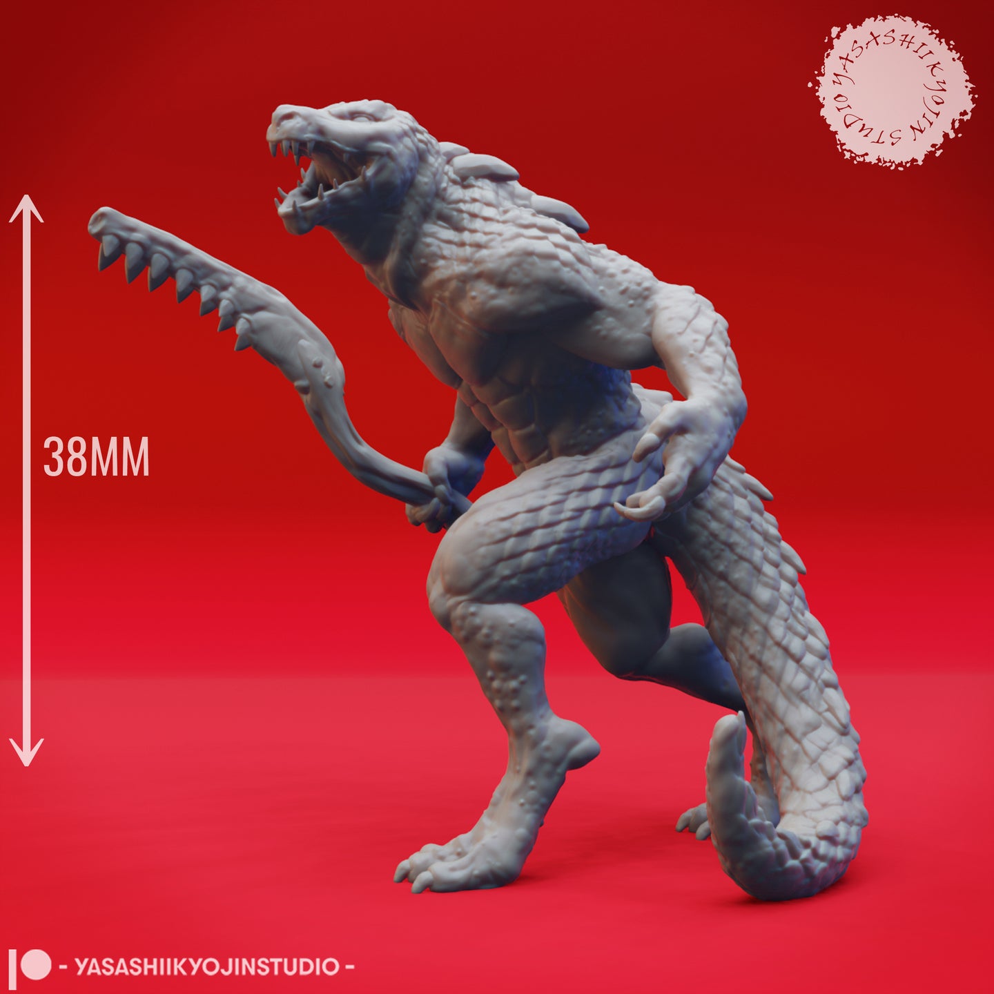 Lizardfolk 06 by Yasashii Kyojin Studios