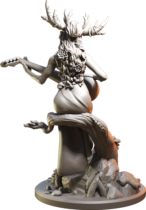 Lunaria Druid by Great Grimoire