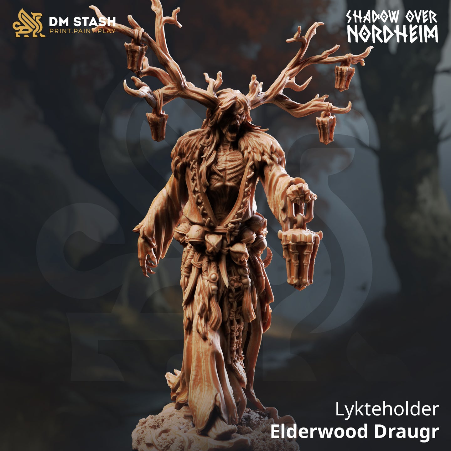 Elderwood Draugr (Lykteholder) by DM Stash