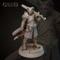 Male Tiefling Knight 01 by Galaad Miniatures