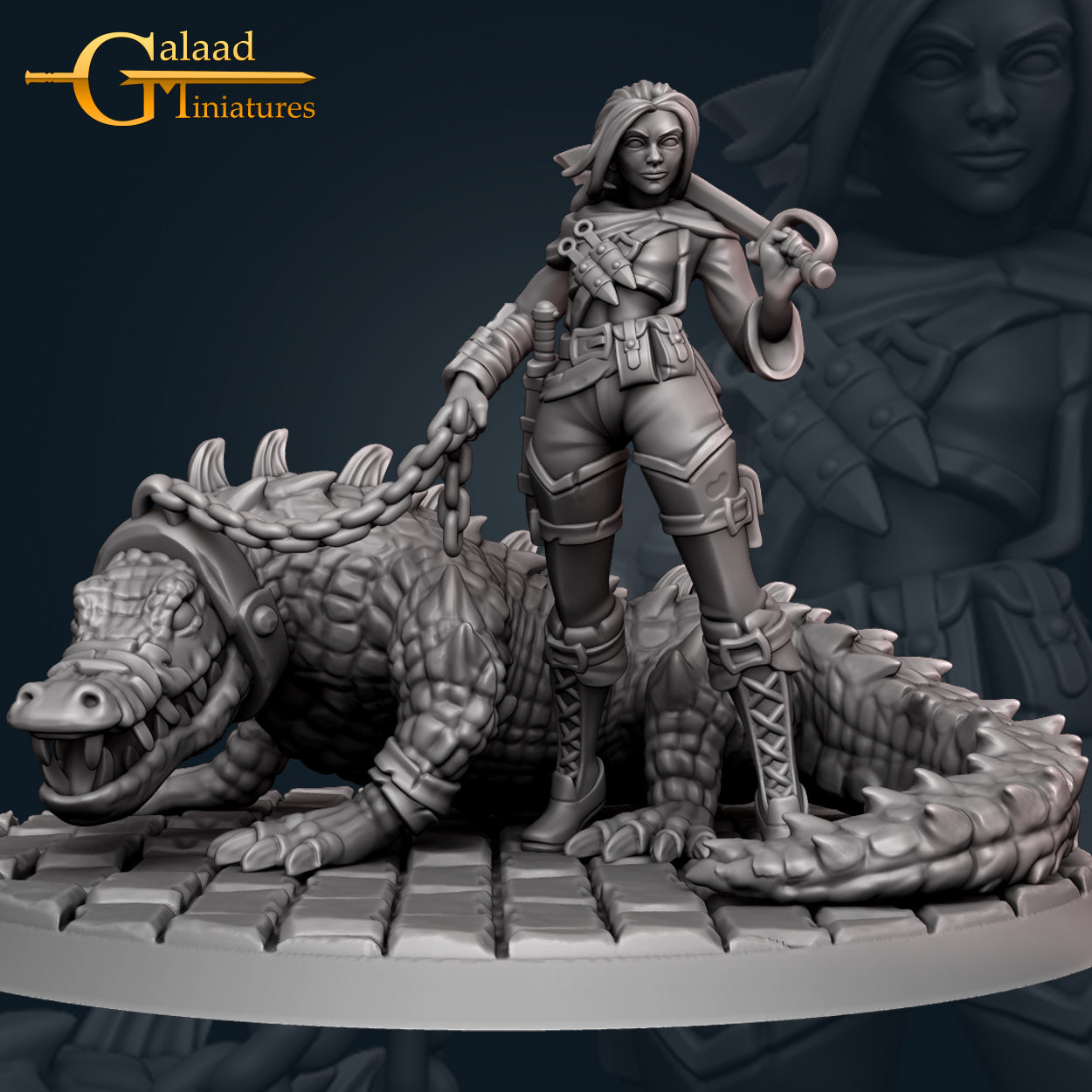 Maeve Rogue by Galaad Miniatures