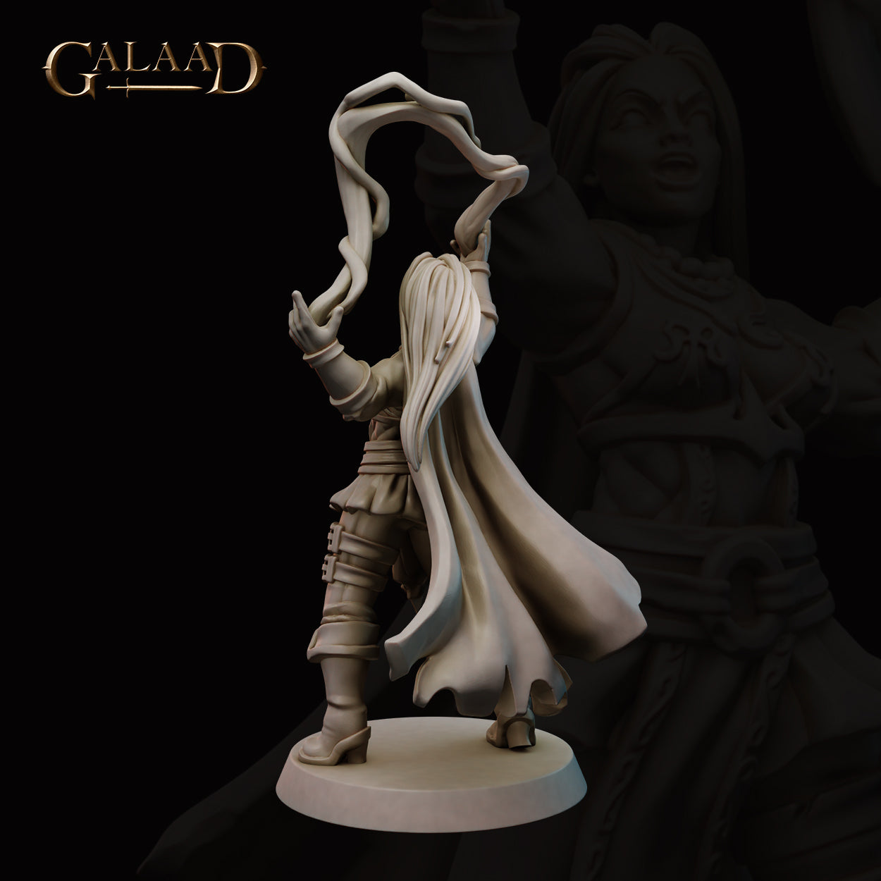 Female Casting Mage 01 by Galaad Miniatures