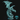 Digital render of the Magma Tyrant dragon miniature by Witchsong Miniatures — a large coiled dragon in teal resin, rearing upright with one wing fully spread, dorsal spines running along a heavily scaled back, clawed feet gripping a sculpted round base, head lowered and jaws parted in a threatening pose