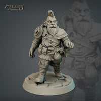 Male Dwarf 02 by Galaad Miniatures