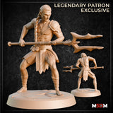 Male Elf Fighter Action by Mia Kay M3DM