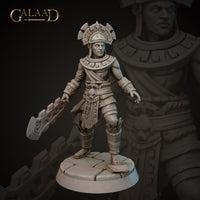 Aztec Tribal Warrior Bundle by Galaad Miniatures