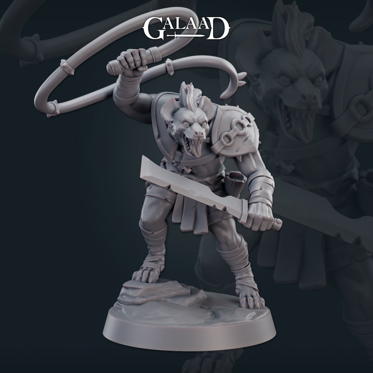 Male Gnoll 03 by Galaad Miniatures
