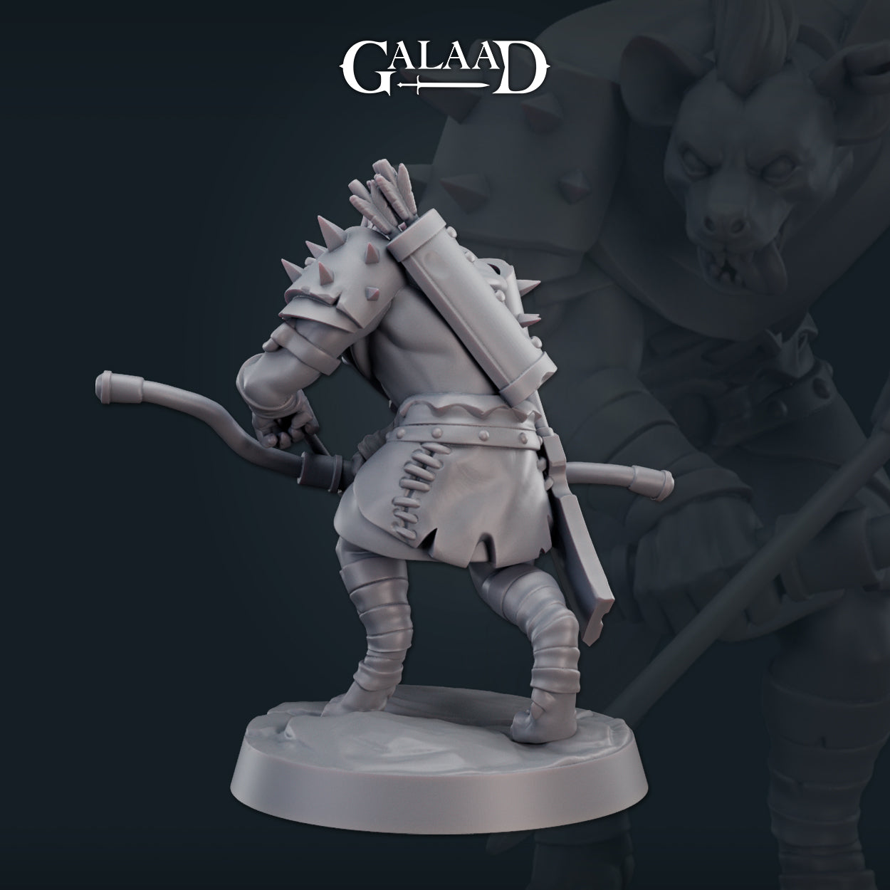 Male Gnoll 04 by Galaad Miniatures