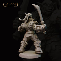 Male Orc Warrior Bundle by Galaad Miniatures
