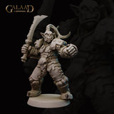 Male Orc Warrior Bundle by Galaad Miniatures