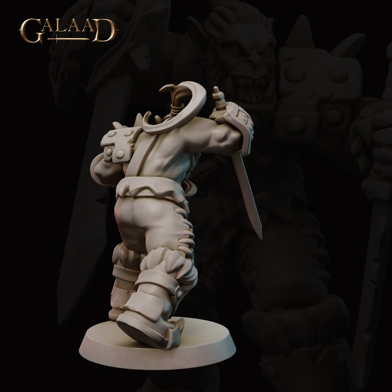 Male Orc Warrior 03 by Galaad Miniatures