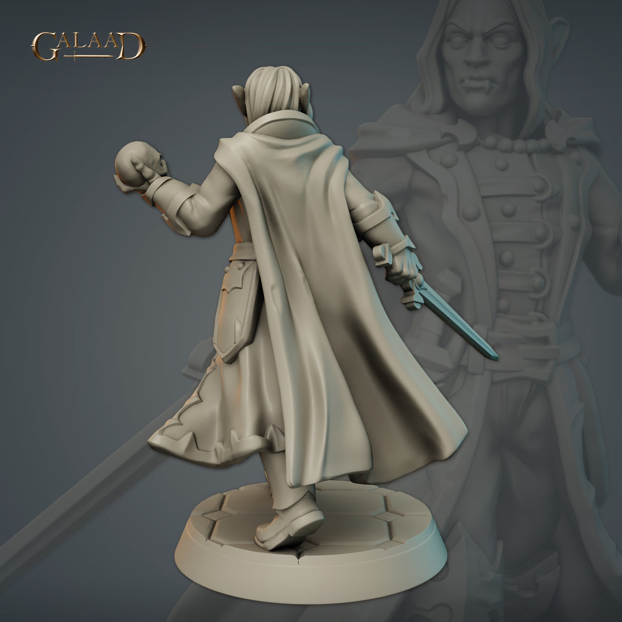 Male Vampire 01 by Galaad Miniatures