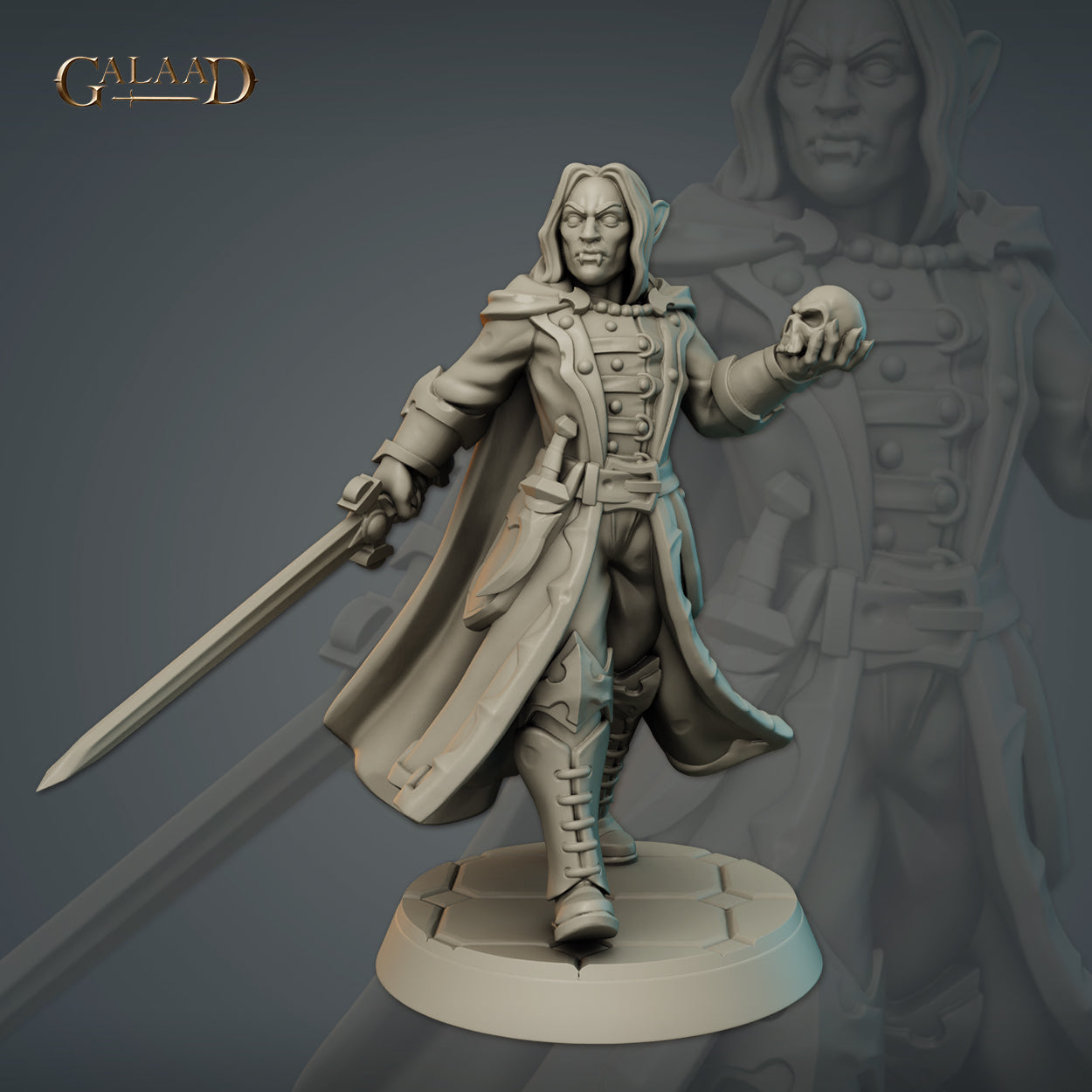 Male Vampire 01 by Galaad Miniatures