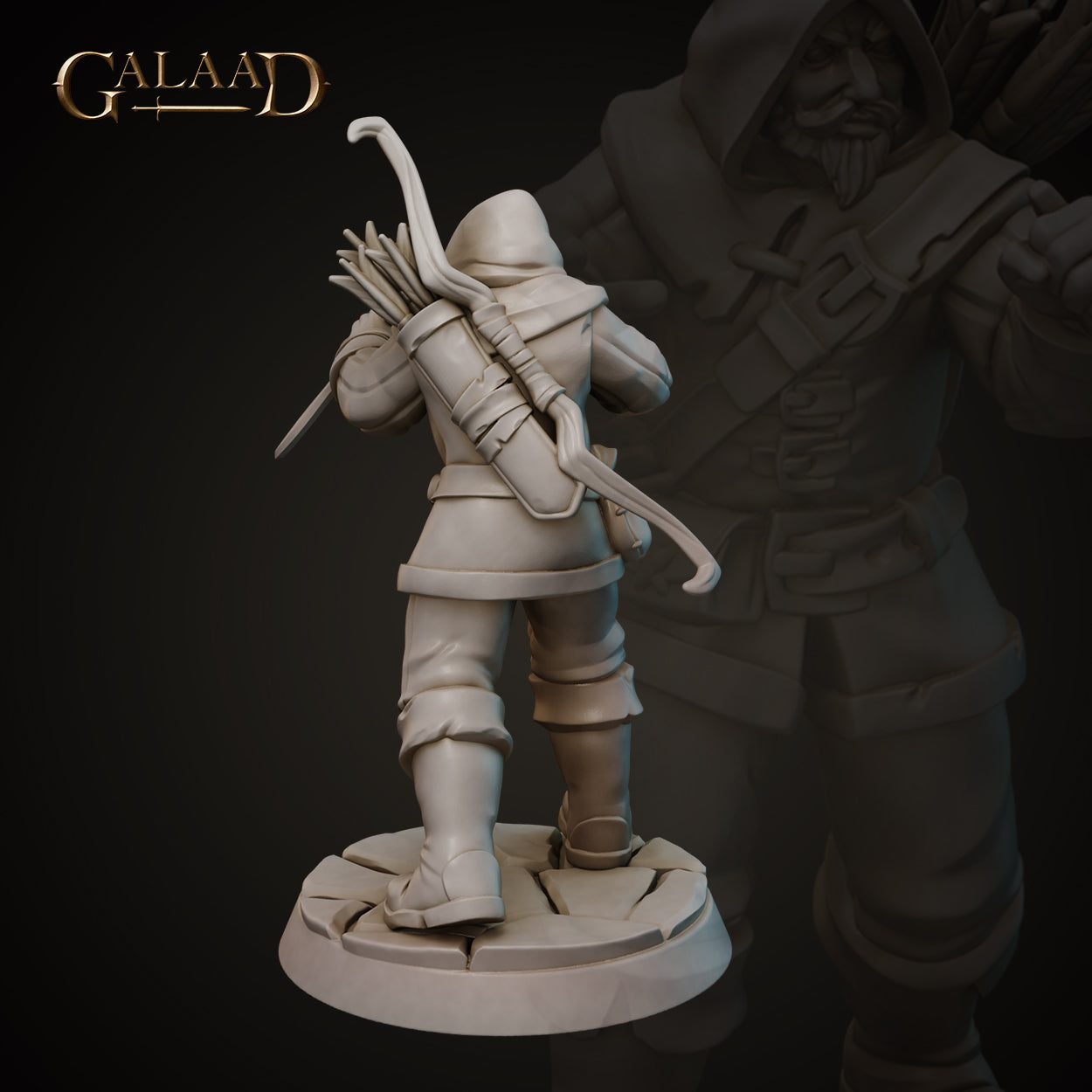 Male Bandit Member 03 by Galaad Miniatures