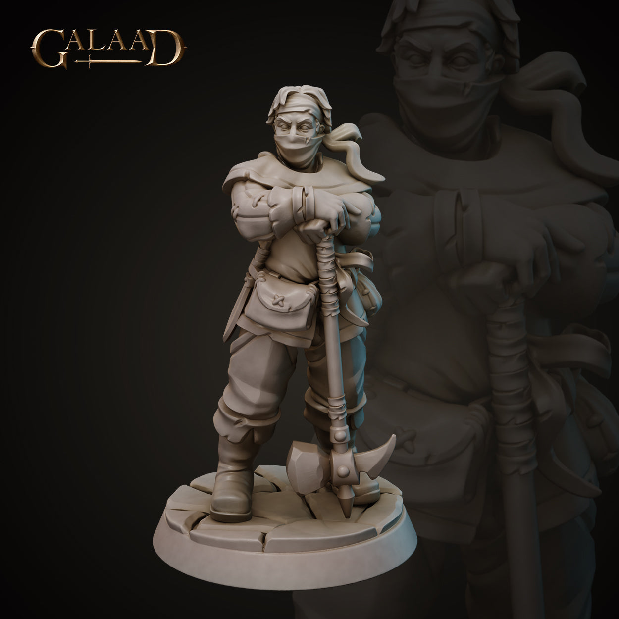 Male Bandit Member 04 by Galaad Miniatures