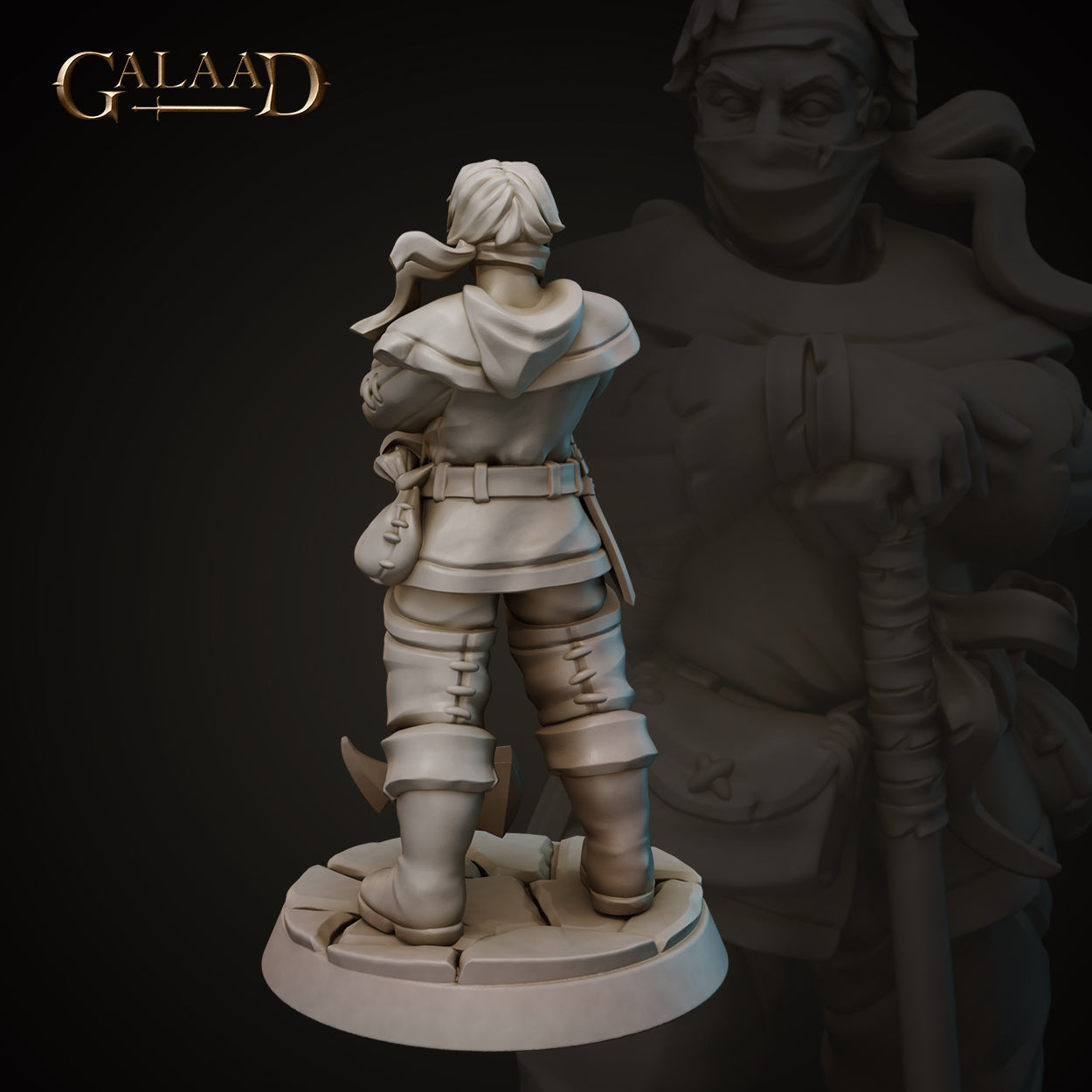 Male Bandit Member 04 by Galaad Miniatures