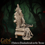 Malvera Shadowbrook on her Throne by Great Grimoire