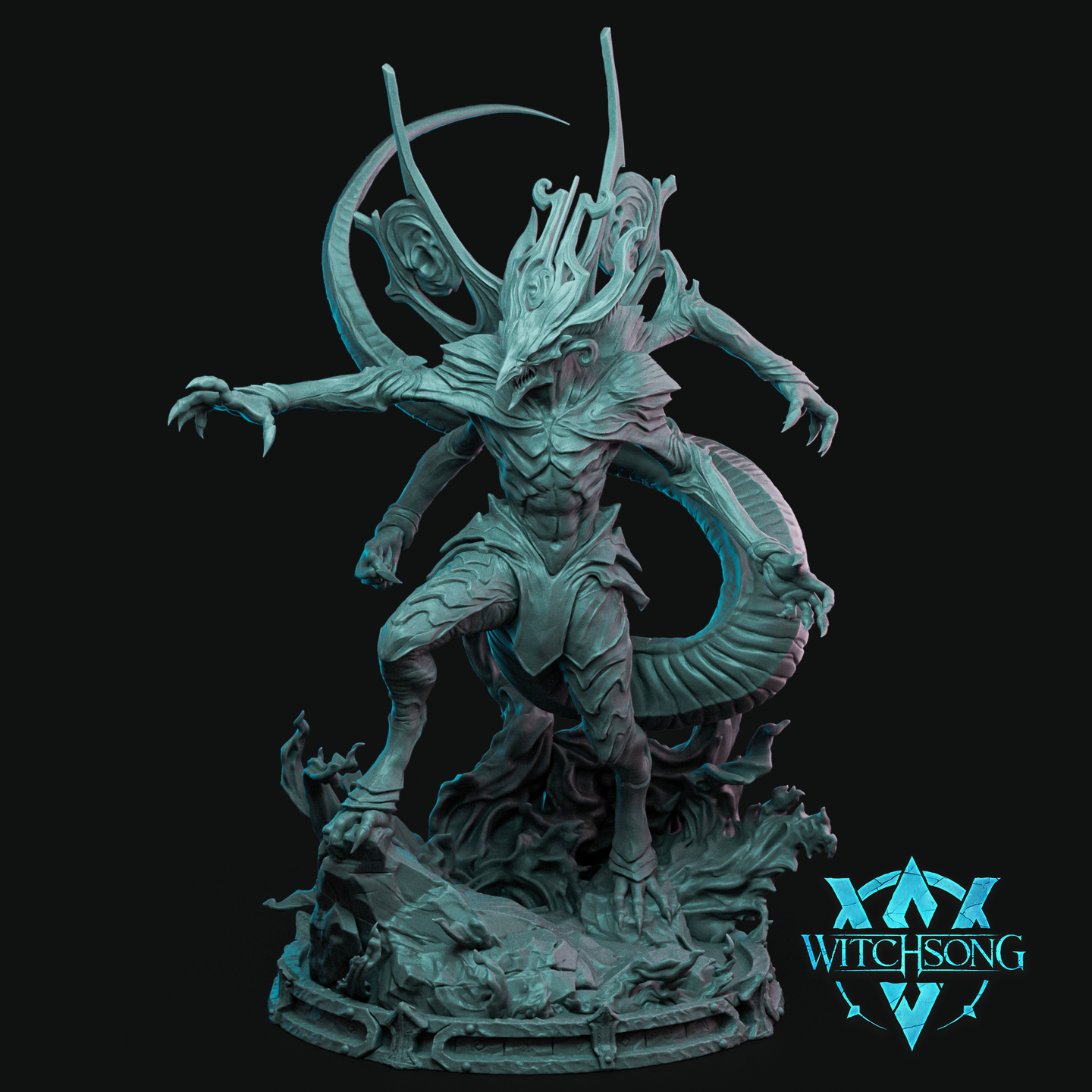 Mek'herot Prince of the Abyss by Witchsong Miniatures