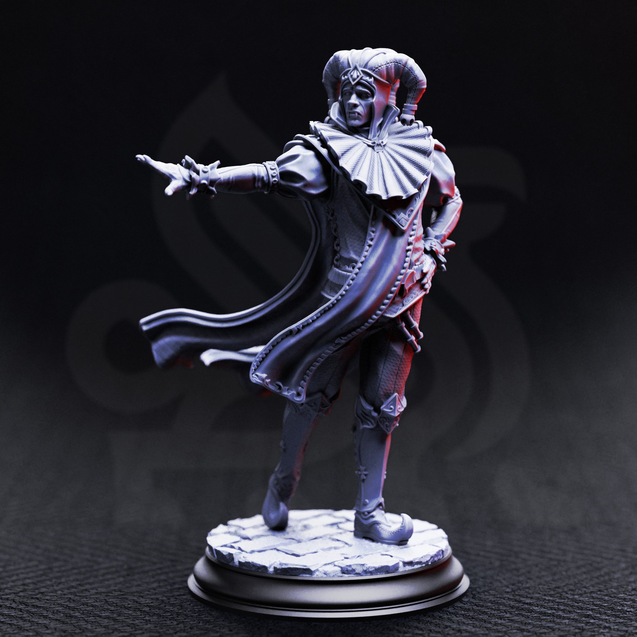 Sombre Vampire Jester (Melancholy) by DM Stash