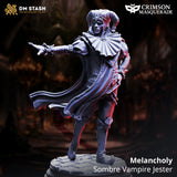 Sombre Vampire Jester (Melancholy) by DM Stash