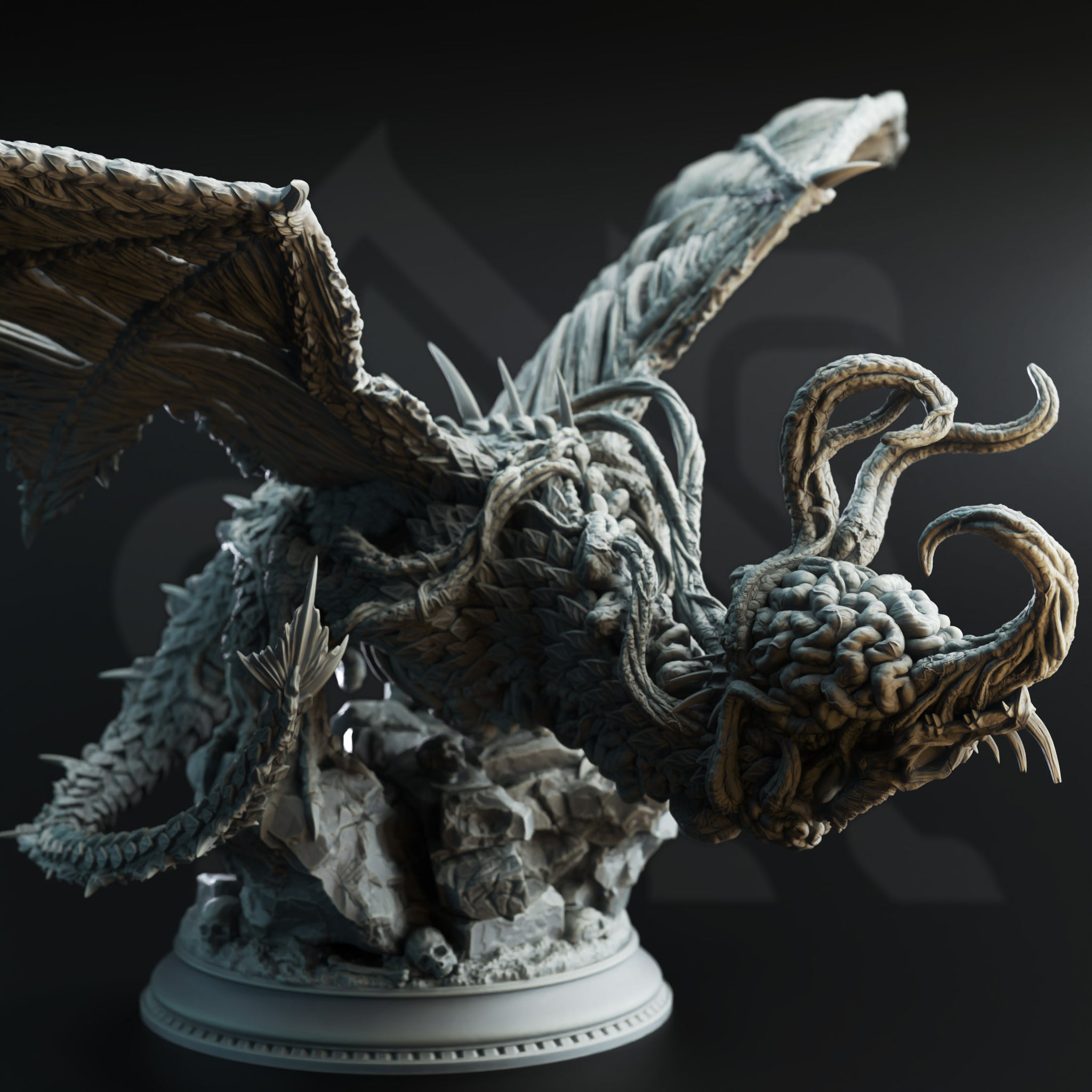 Eldritch Flayer Dragon (Midorius the Remade) by DM Stash