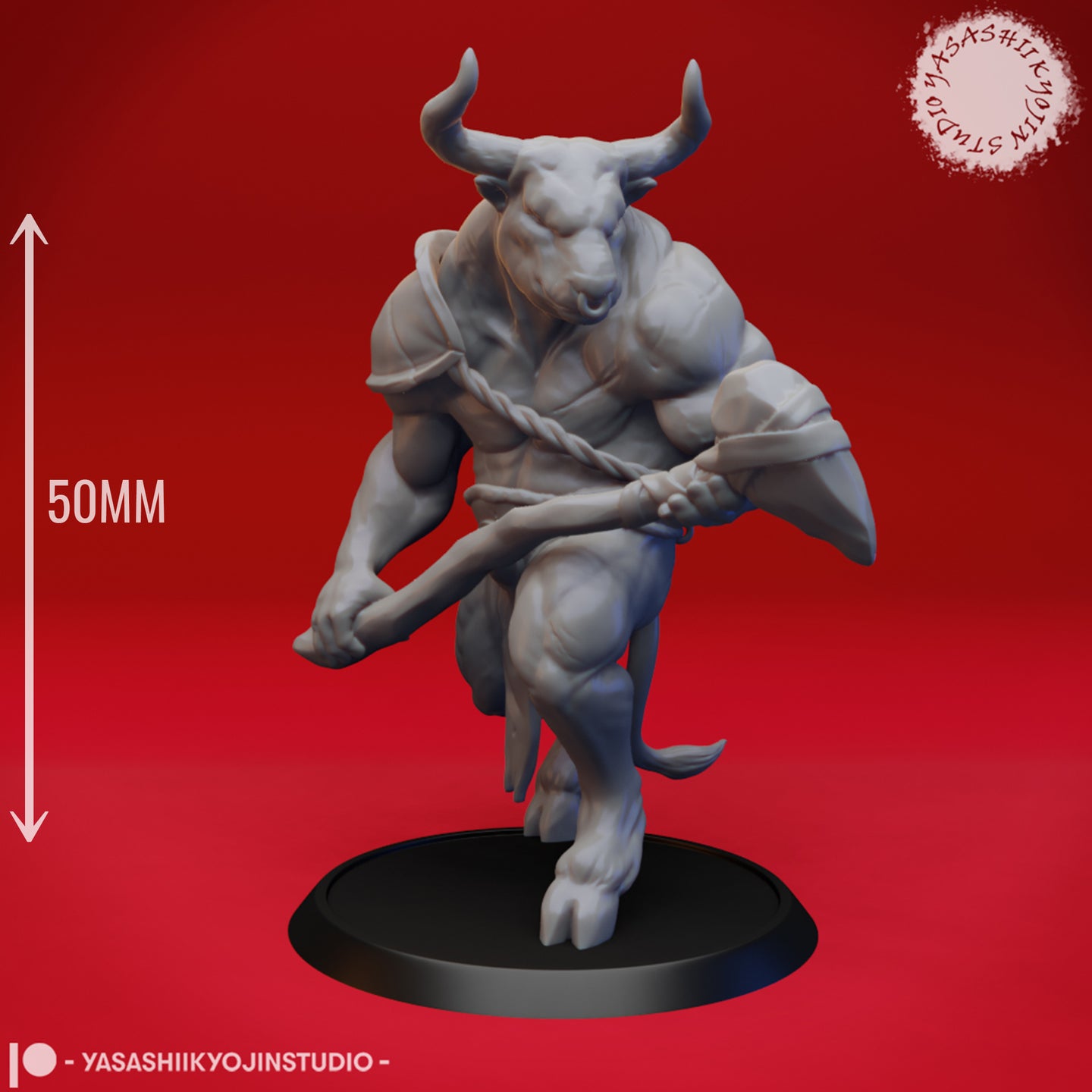 Minotaur 01 by Yasashii Kyojin Studios