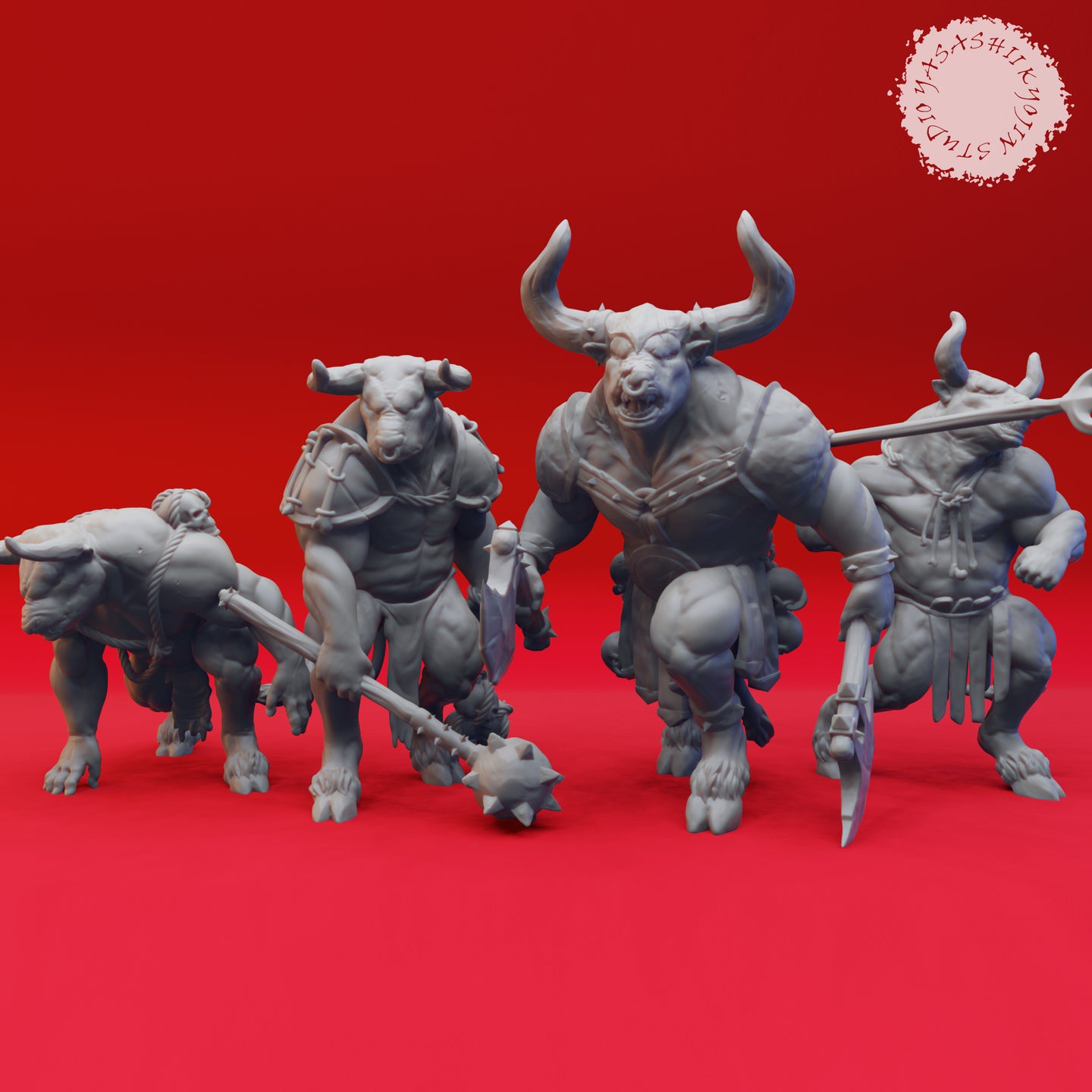 Minotaur Bundle by Yasashii Kyojin Studios