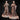 Gaunt bald monk holding bone divining rods and a torn scroll, wearing layered robes with coin medallions on the sash; base scattered with melted candles. Sculpt by Mia Kay M3DM.