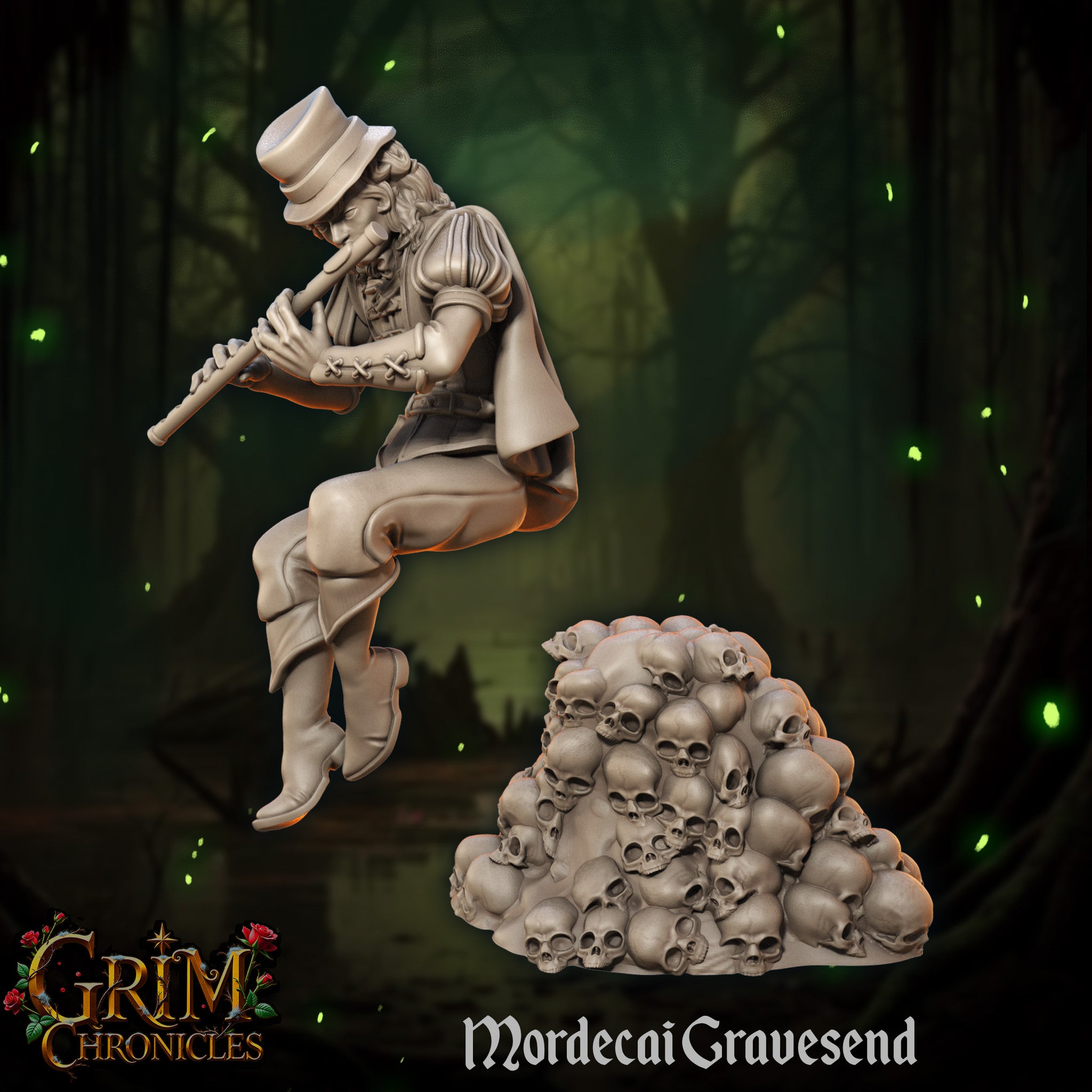 Bard Mordecai Gravesend by Great Grimoire