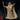32mm resin miniature of a bearded male archmage in flowing robes, holding a forked staff in his left hand with his right arm outstretched, viewed from the front — unpainted tan resin render by Monster Atlas