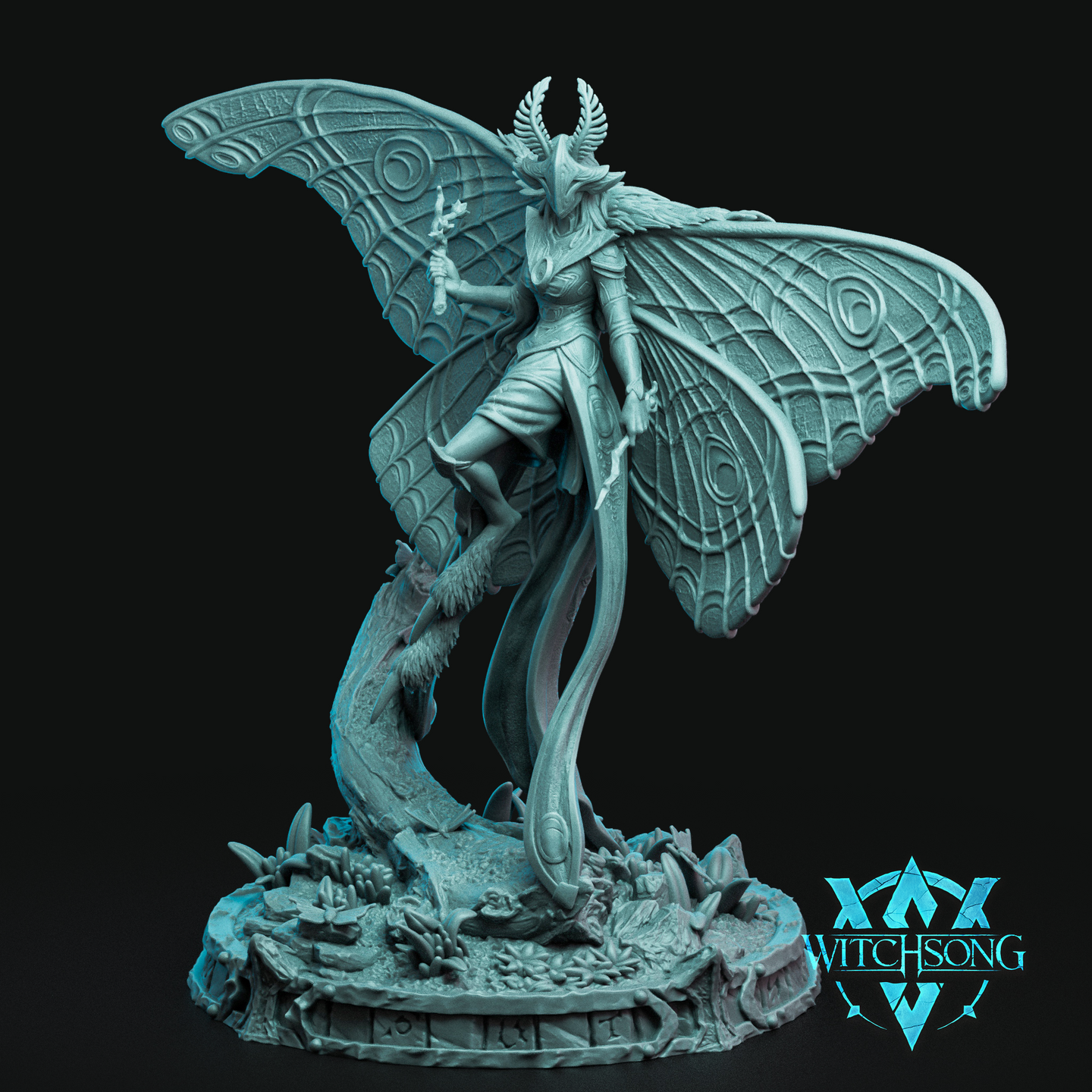 Moth Queen by Witchsong Miniatures