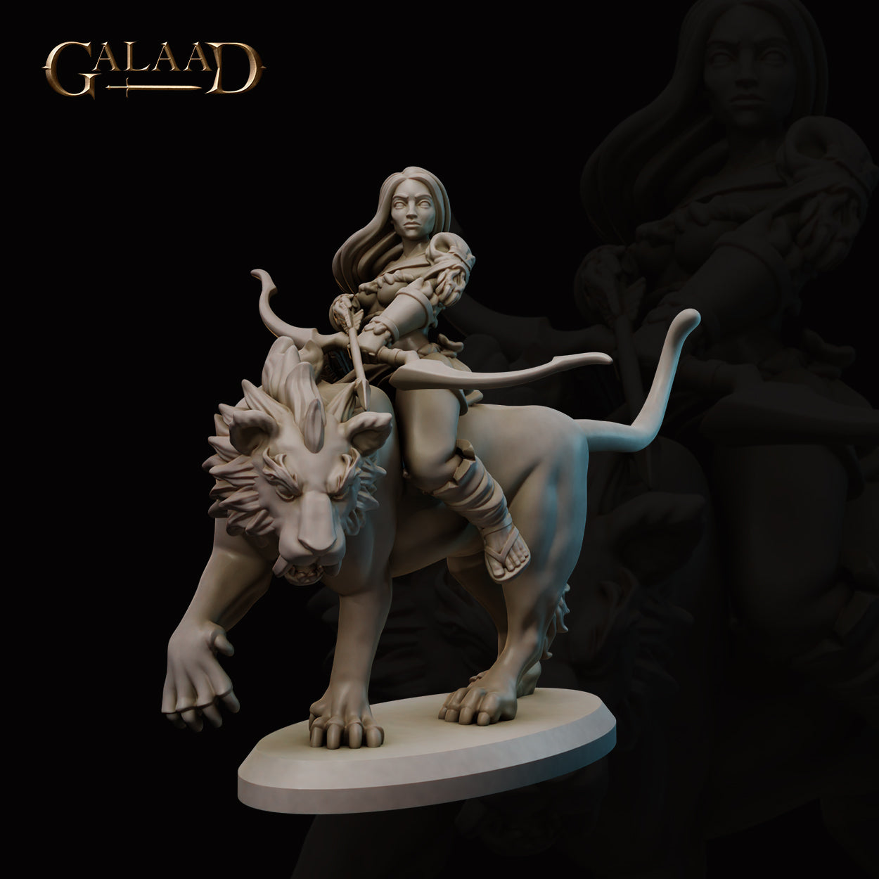 Mounted Amazon Bundle by Galaad Miniatures