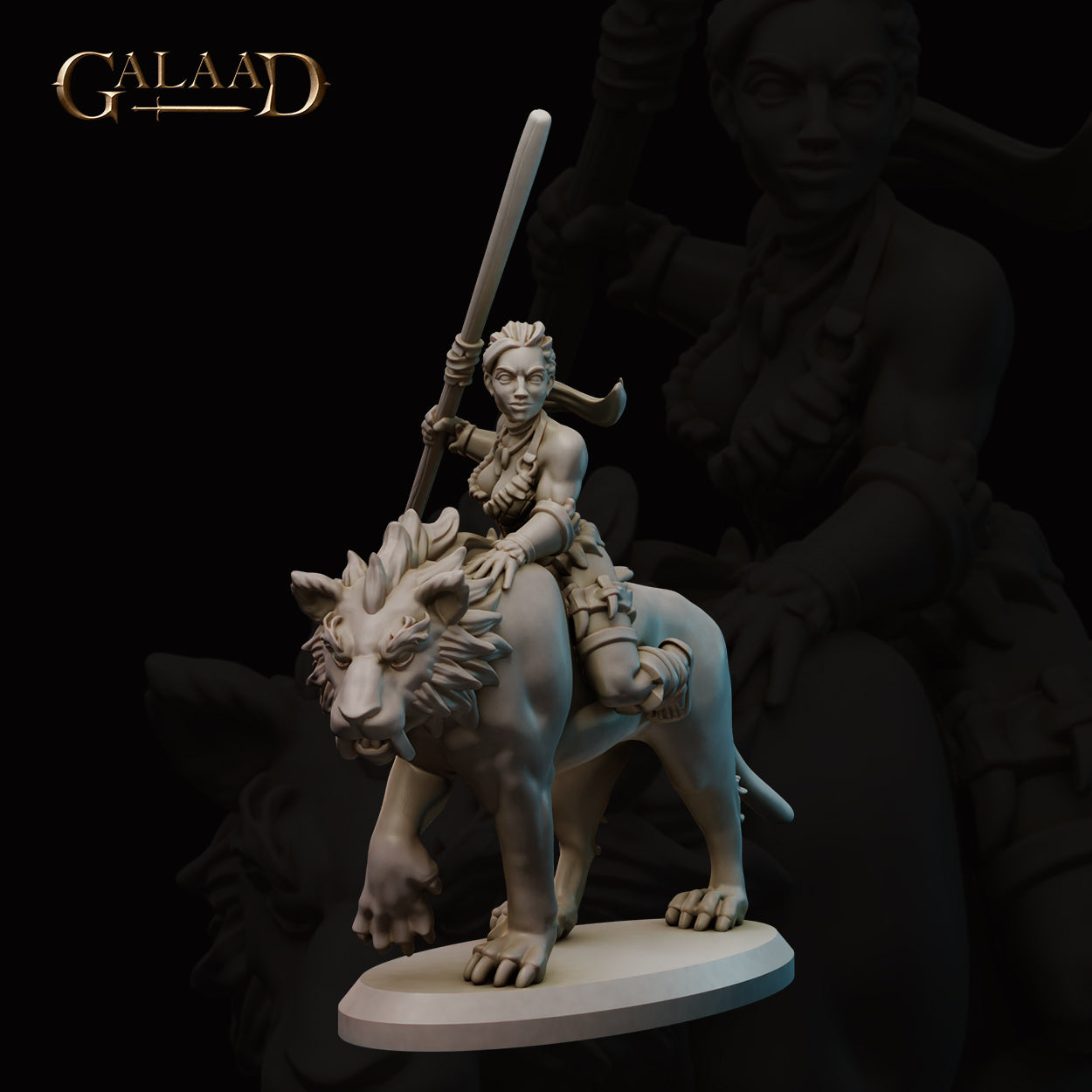 Mounted Amazon Bundle by Galaad Miniatures