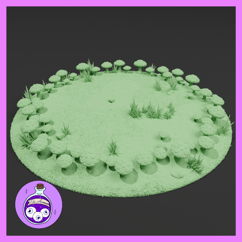 Mushroom Fairy Circle by Ella's Arcanum
