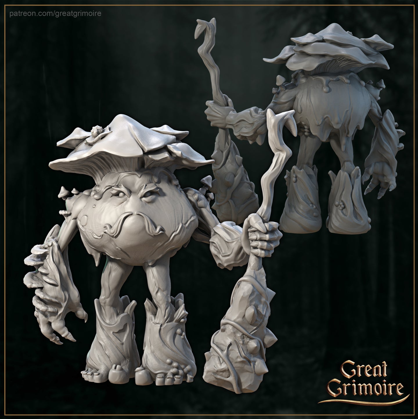 Mushroom 01 by Great Grimoire